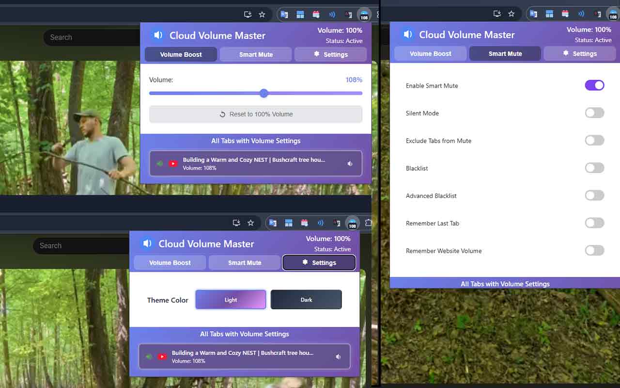 Cloud Volume Master - smart mute & Boost your volume, Audio Spectrum - 截图 1