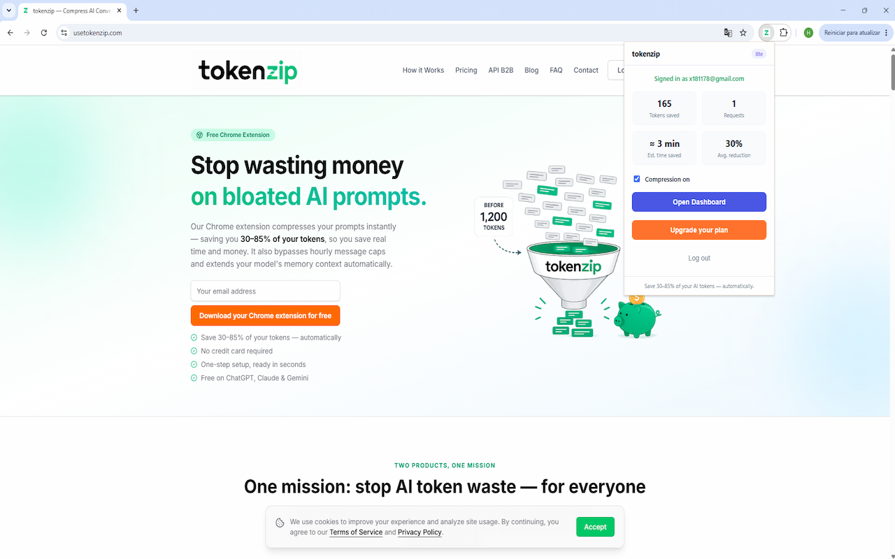 tokenzip - 截图 2