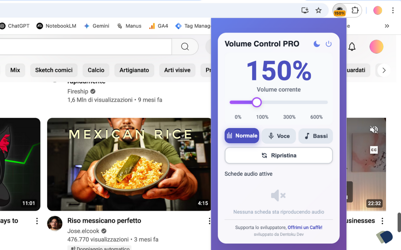 Volume Control PRO - 600% Sound Amplifier - 截图 1