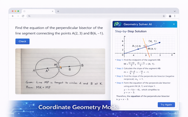 Geometry Solver – AI Geometry Tutor & Proof Helper - 截图 3