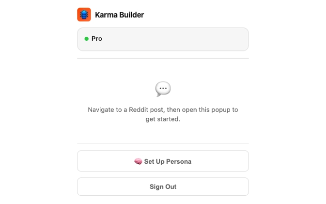 Karma Builder - 截图 1
