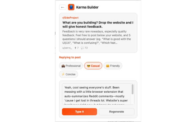 Karma Builder - 截图 2