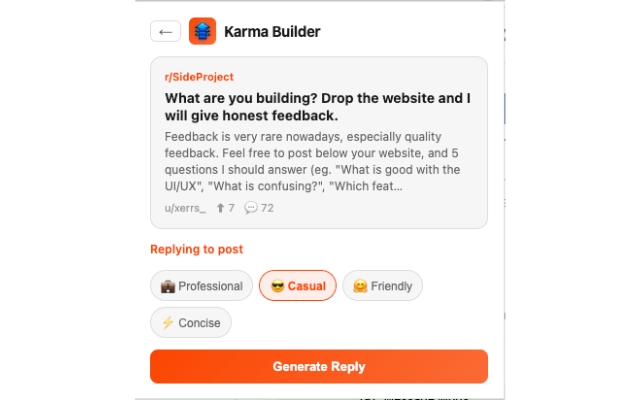 Karma Builder - 截图 3
