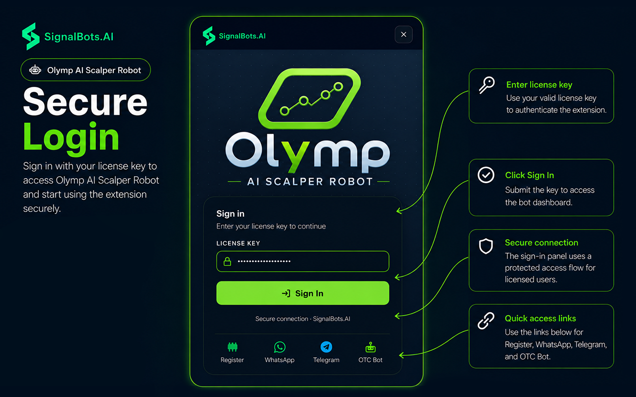 Olymp AI Scalper Robot - 截图 5