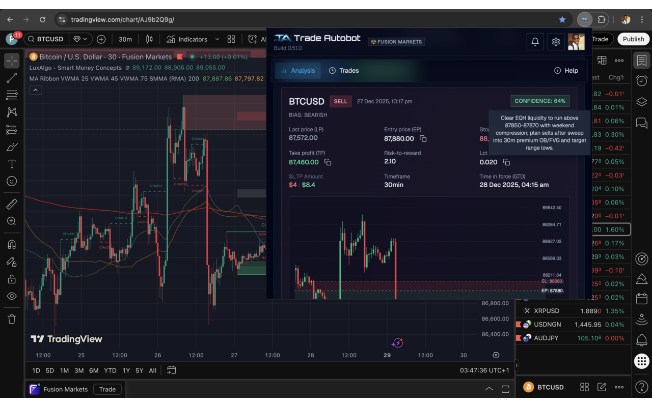 Trade Autobot - BETA - 截图 1