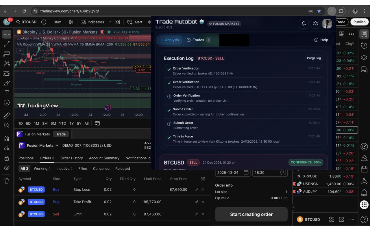 Trade Autobot - BETA - 截图 3