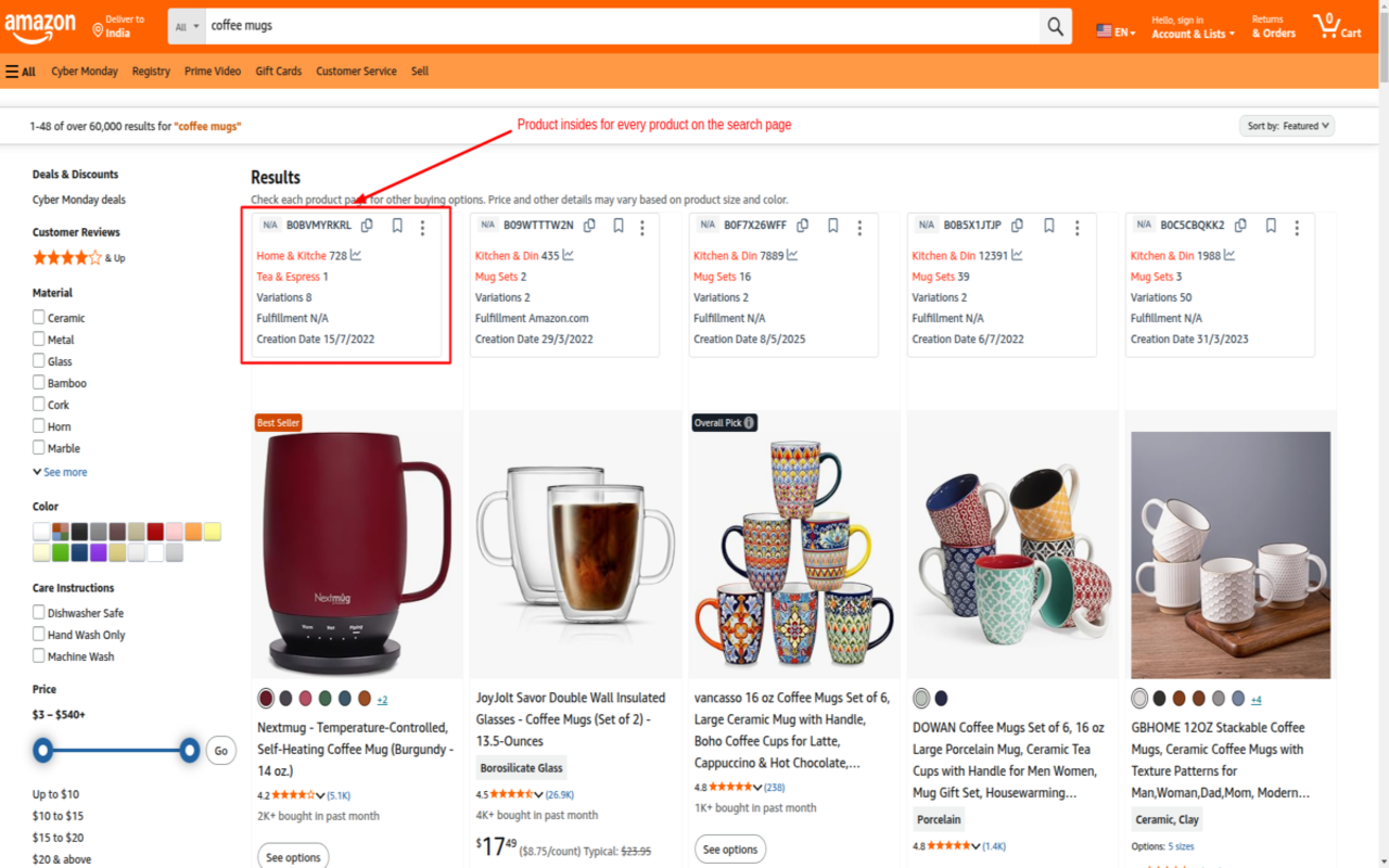 ProdTrend – Amazon Product Research Tool for Sellers - 截图 1