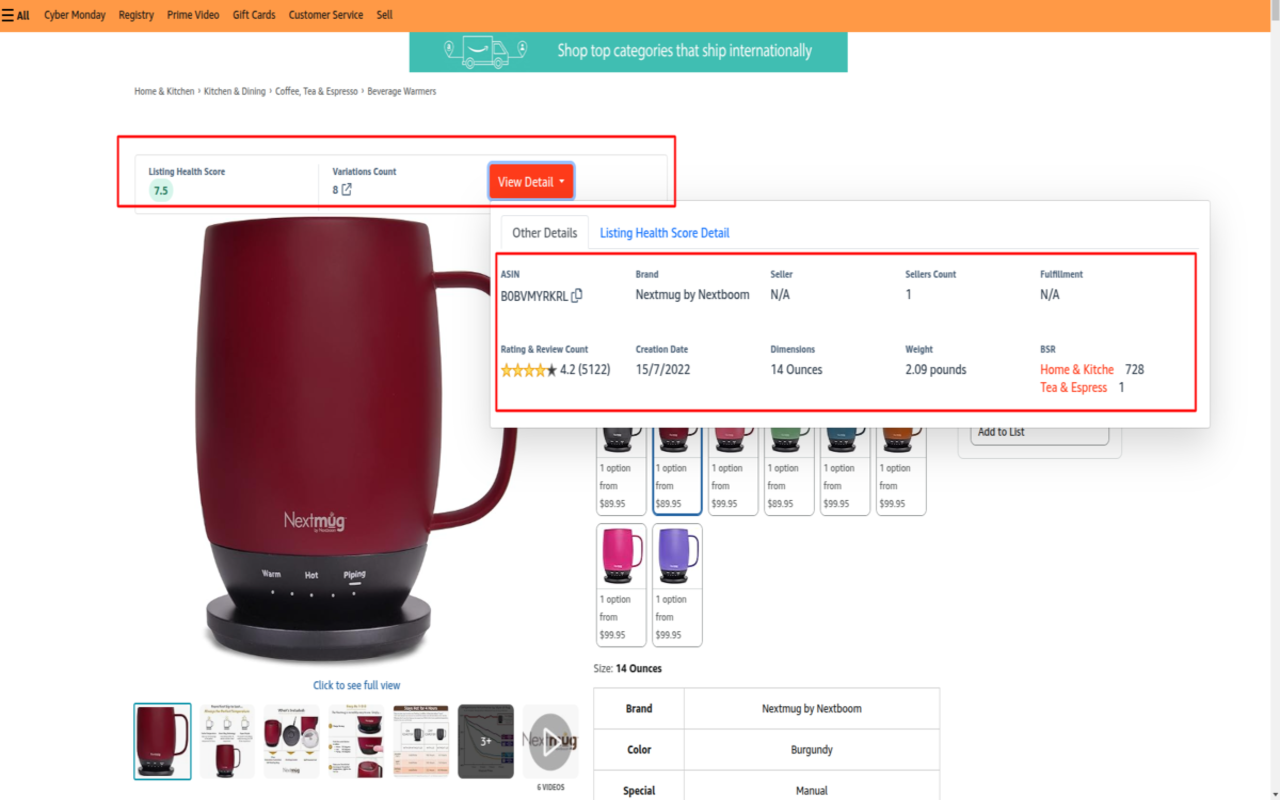 ProdTrend – Amazon Product Research Tool for Sellers - 截图 2