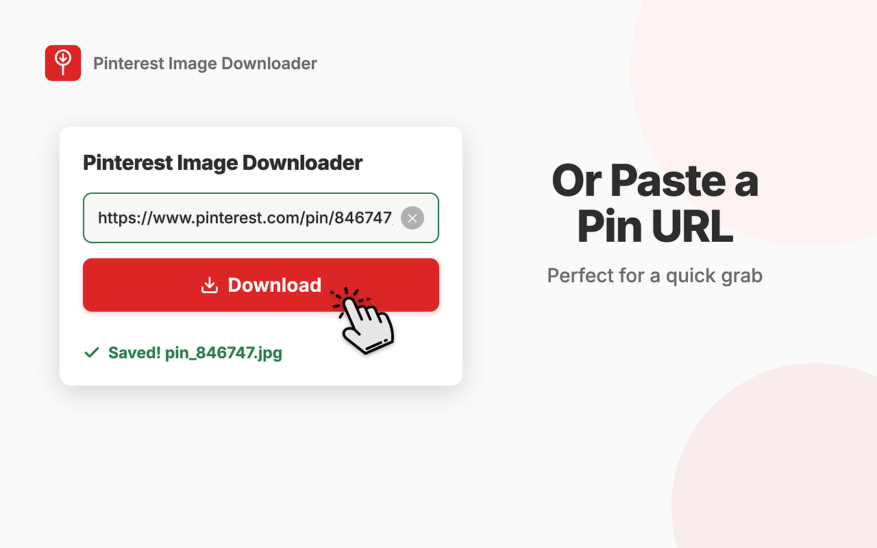 Pinterest 图片下载器 - 截图 3