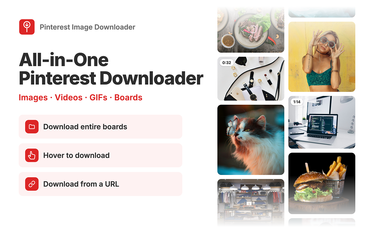 Pinterest 图片下载器 - 截图 4