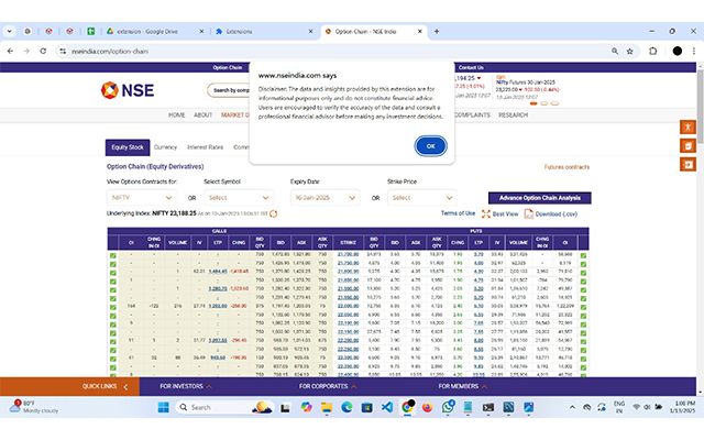 NSE Trader's Toolkit - 截图 2
