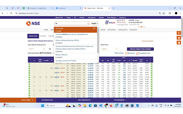 NSE Trader's Toolkit - 截图 3