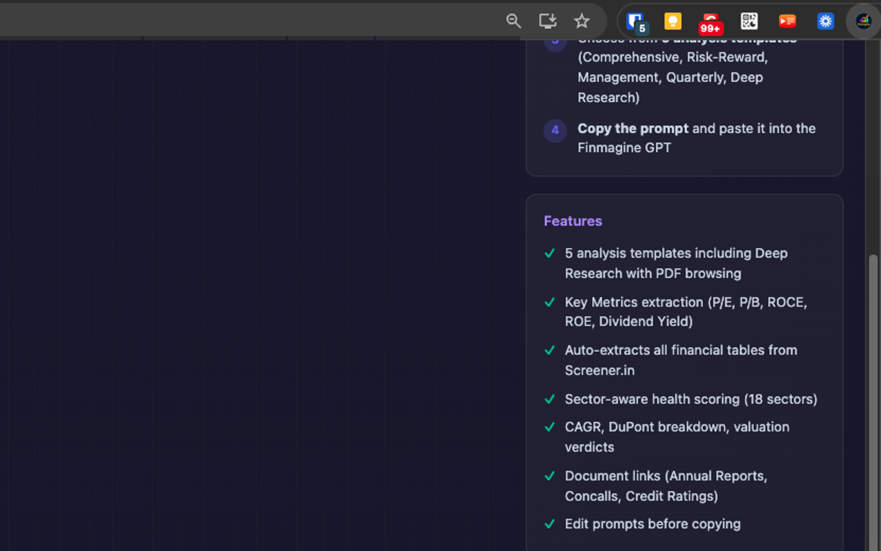 Finmagine AI Advisor – Stock & Fund Prompts - 截图 3