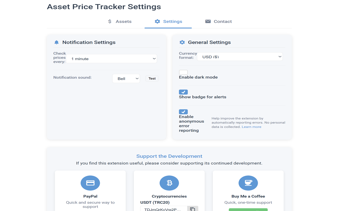 Asset Price Tracker - 截图 2