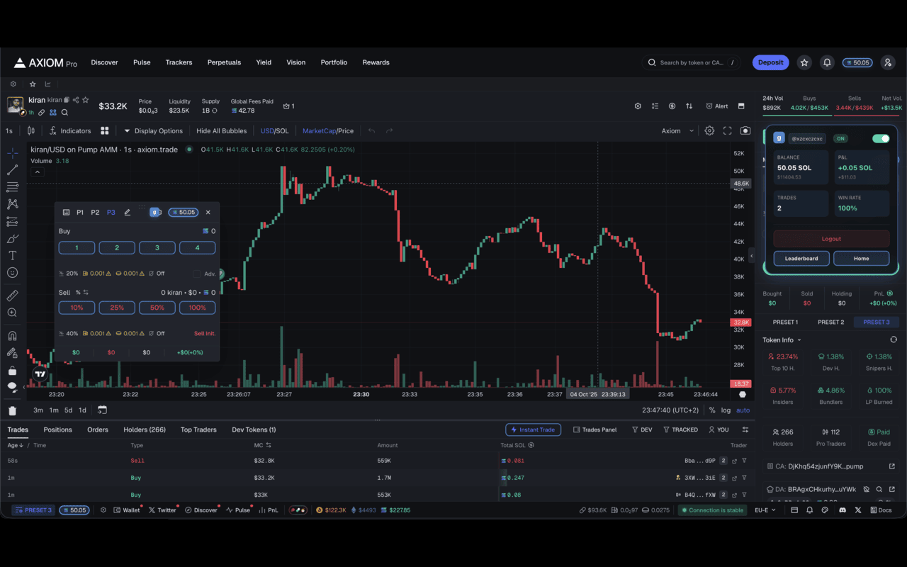 genny - Paper Trading for Axiom - 截图 2
