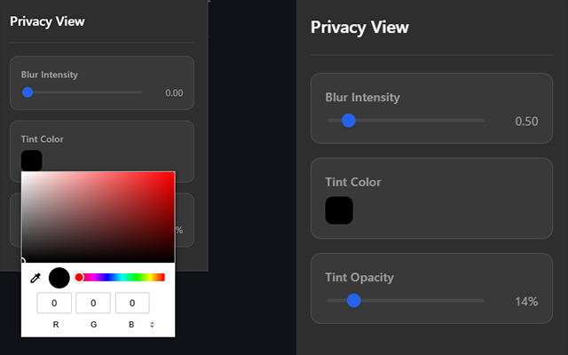 Privacy View - 截图 1
