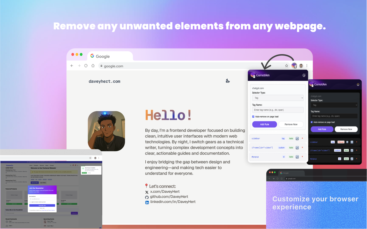 ComotAm - Element Remover - 截图 2