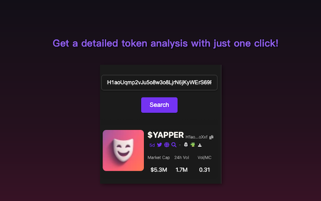 THA Cat - the simplest token analysis tool - 截图 2
