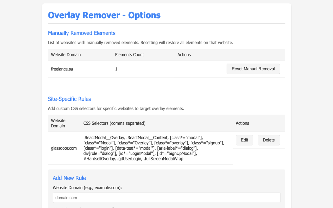 Overlay Remover - 截图 2