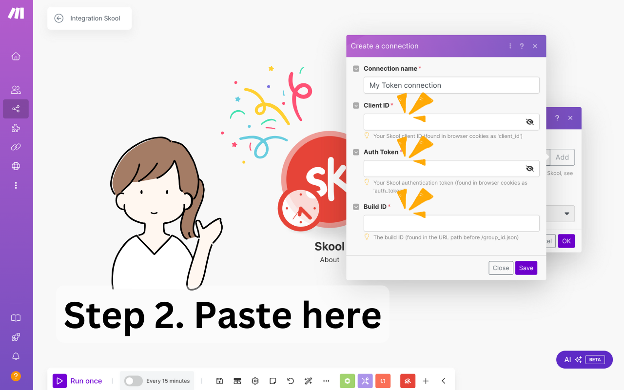 Make Skool Auth Helper - 截图 1