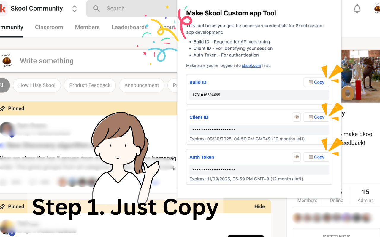 Make Skool Auth Helper - 截图 2