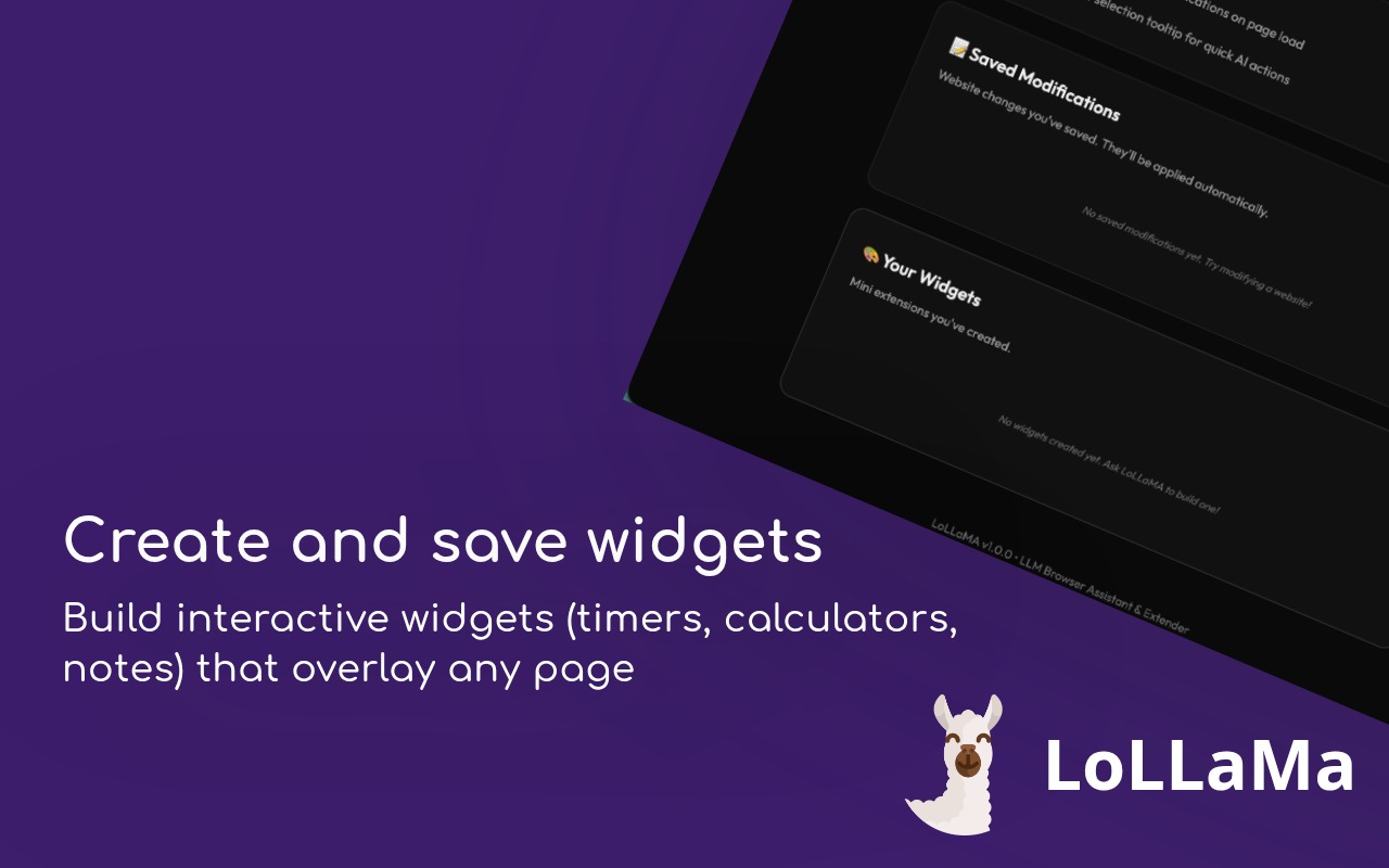 LoLLaMA - Open Source AI Browser Assistant - 截图 2