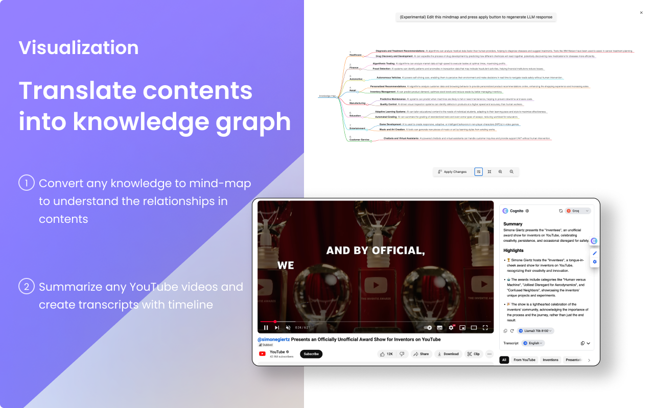 Cognito — AI sidebar: Built-in AI, Ollama, OpenAI & Gemini - 截图 2