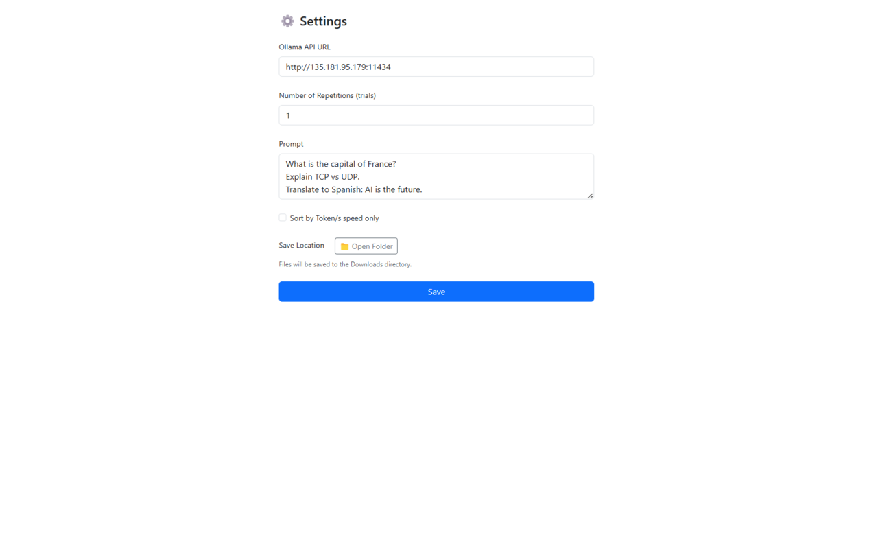 Ollama Benchmark - Compare LLMs Locally - 截图 2