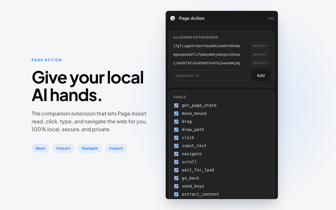 Page Action - 截图 1