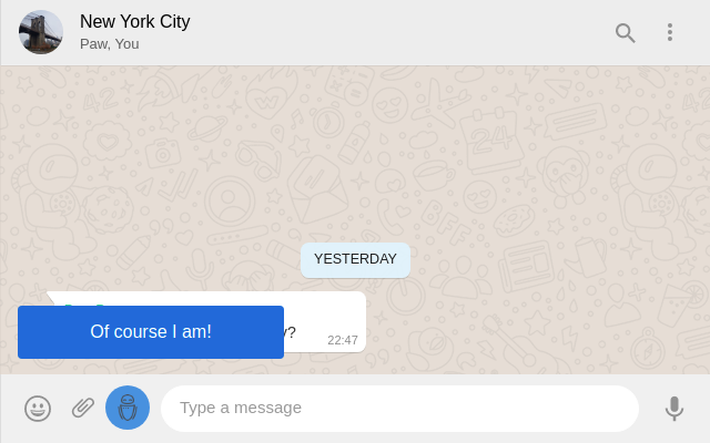 Reply Buttons - 截图 2