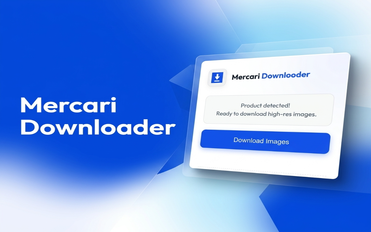 Mercari Bulk Image Downloader - 截图 2