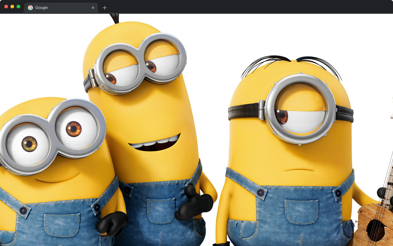 Minions Wallpapers New Tab - Cute Funny Cartoon Backgrounds - 截图 3