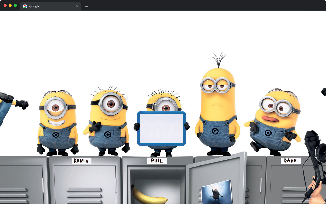 Minions Wallpapers New Tab - Cute Funny Cartoon Backgrounds - 截图 4