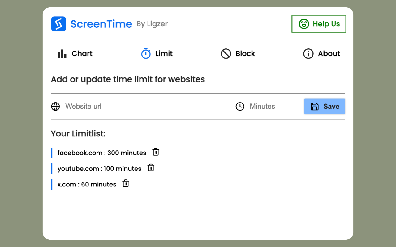 Screentime by Ligzer - 截图 2
