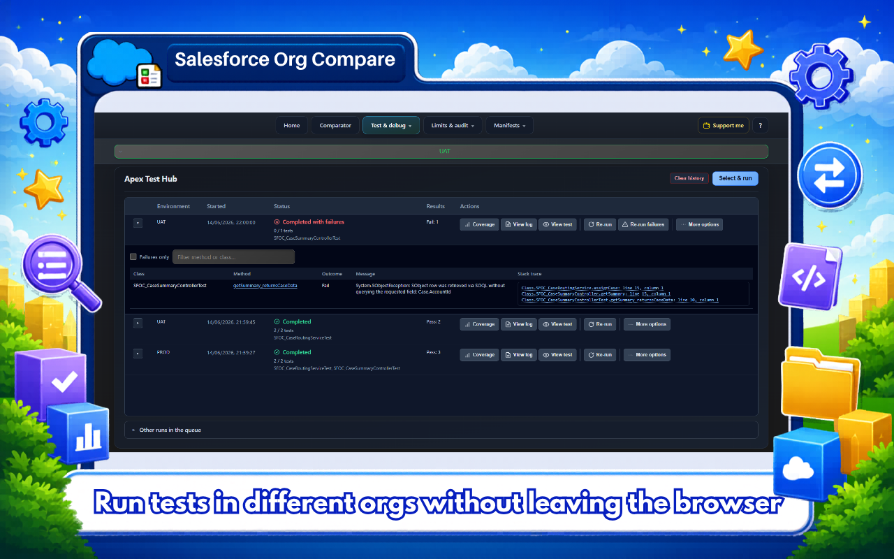 Salesforce Org Compare - 截图 5