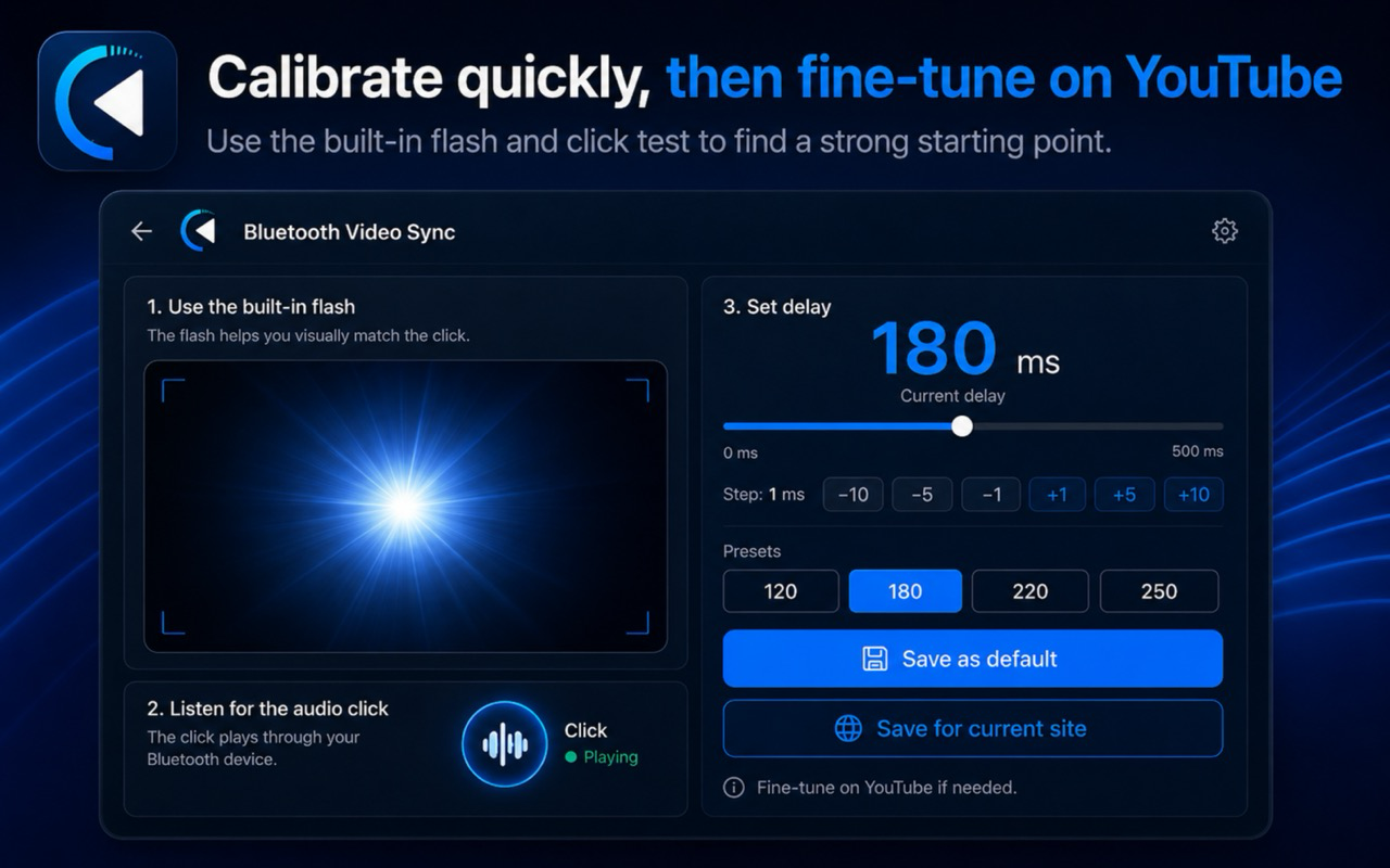 Bluetooth Video Sync - 截图 4
