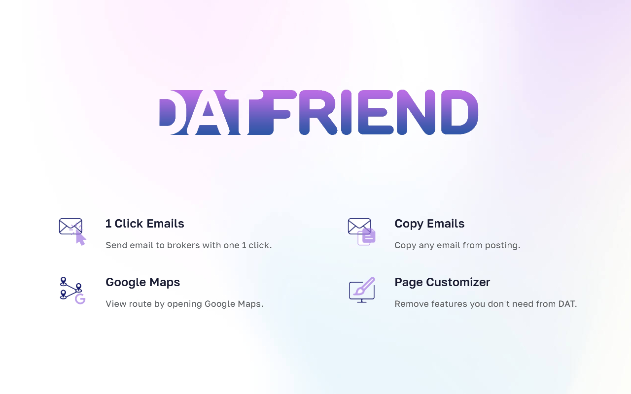 DAT Friend - Ultimate Companion For Dispatchers - 截图 2