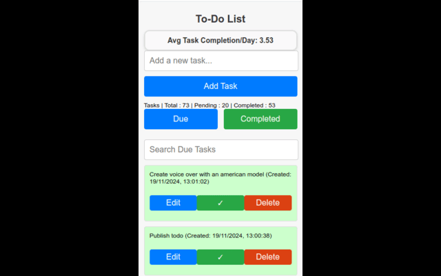 Simple To-Do List - 截图 1