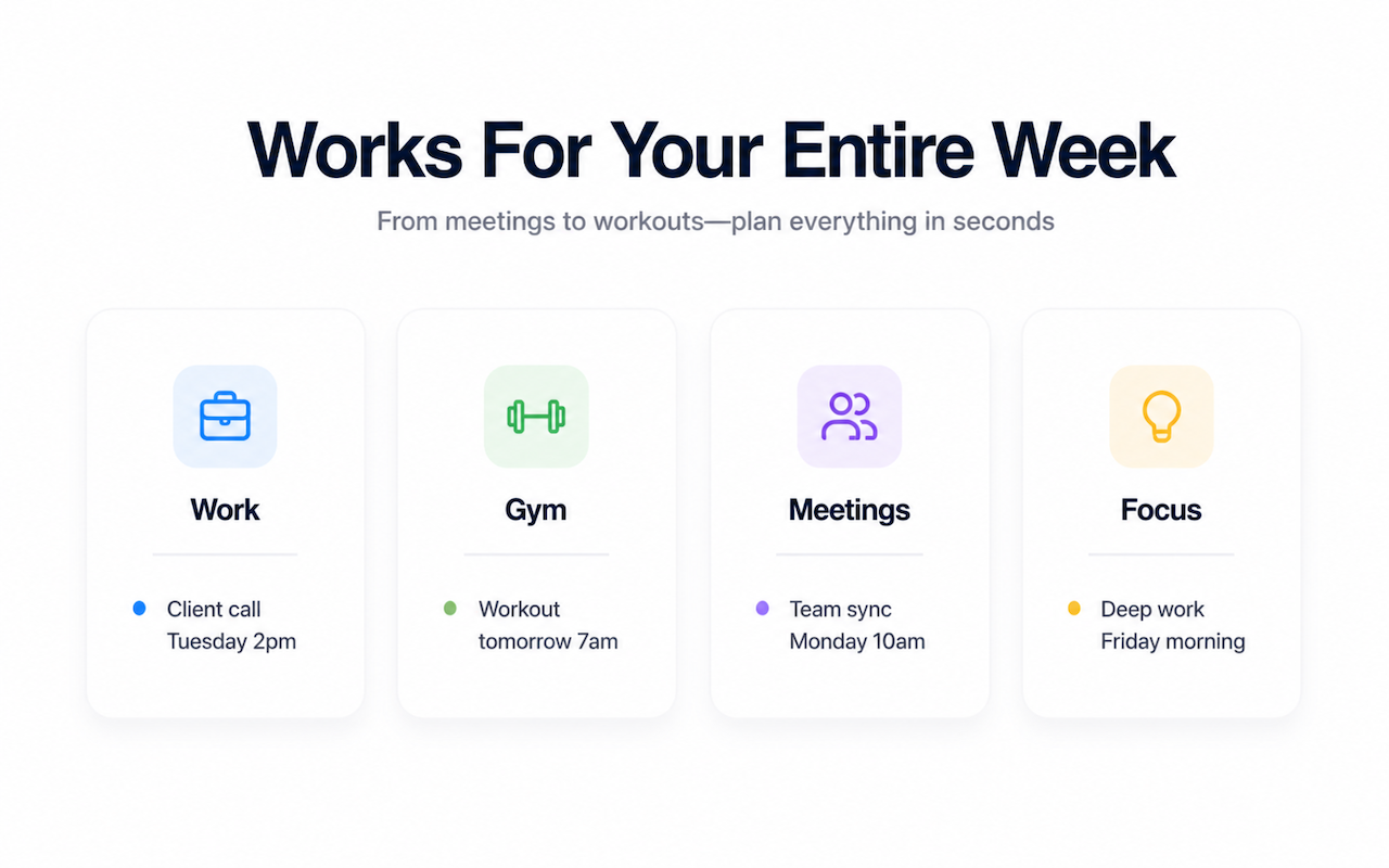 Calendar Automator – AI 日历规划助手 - 截图 3