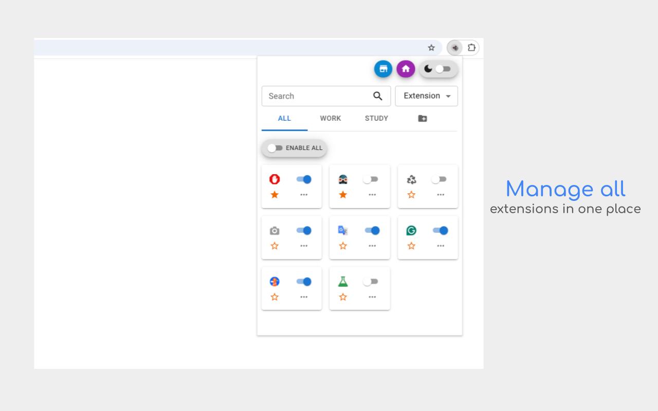 Extension manager by Softech - 截图 5