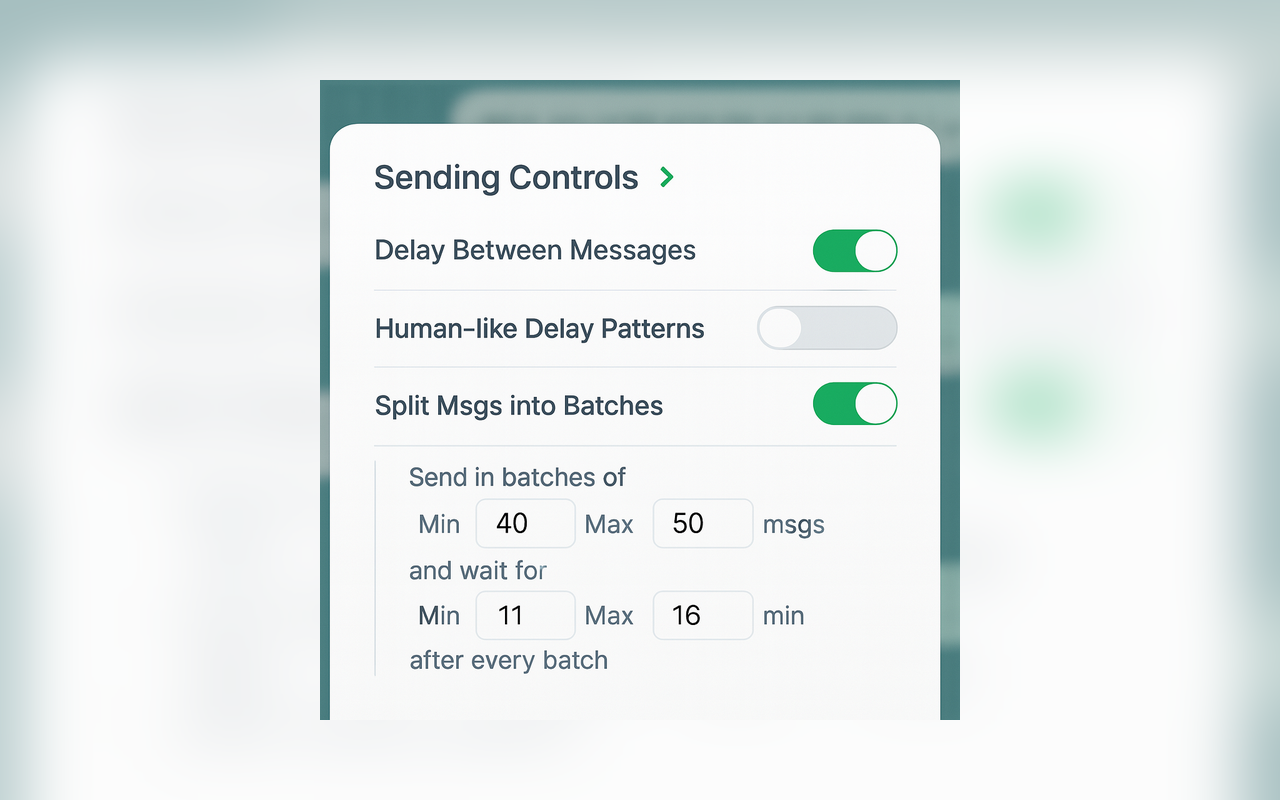 WA Campaign Sender - 截图 1
