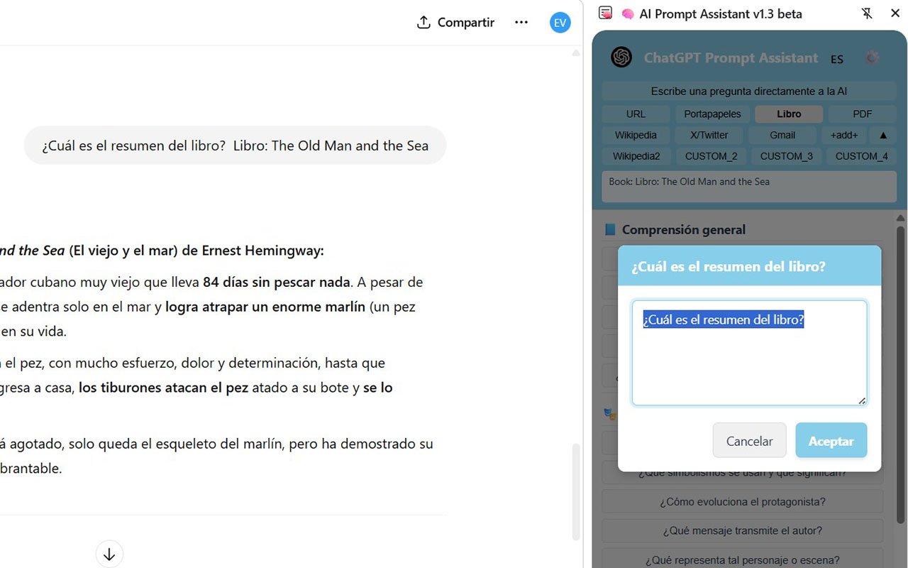 AI Prompt Assistant v1.9 - 截图 2