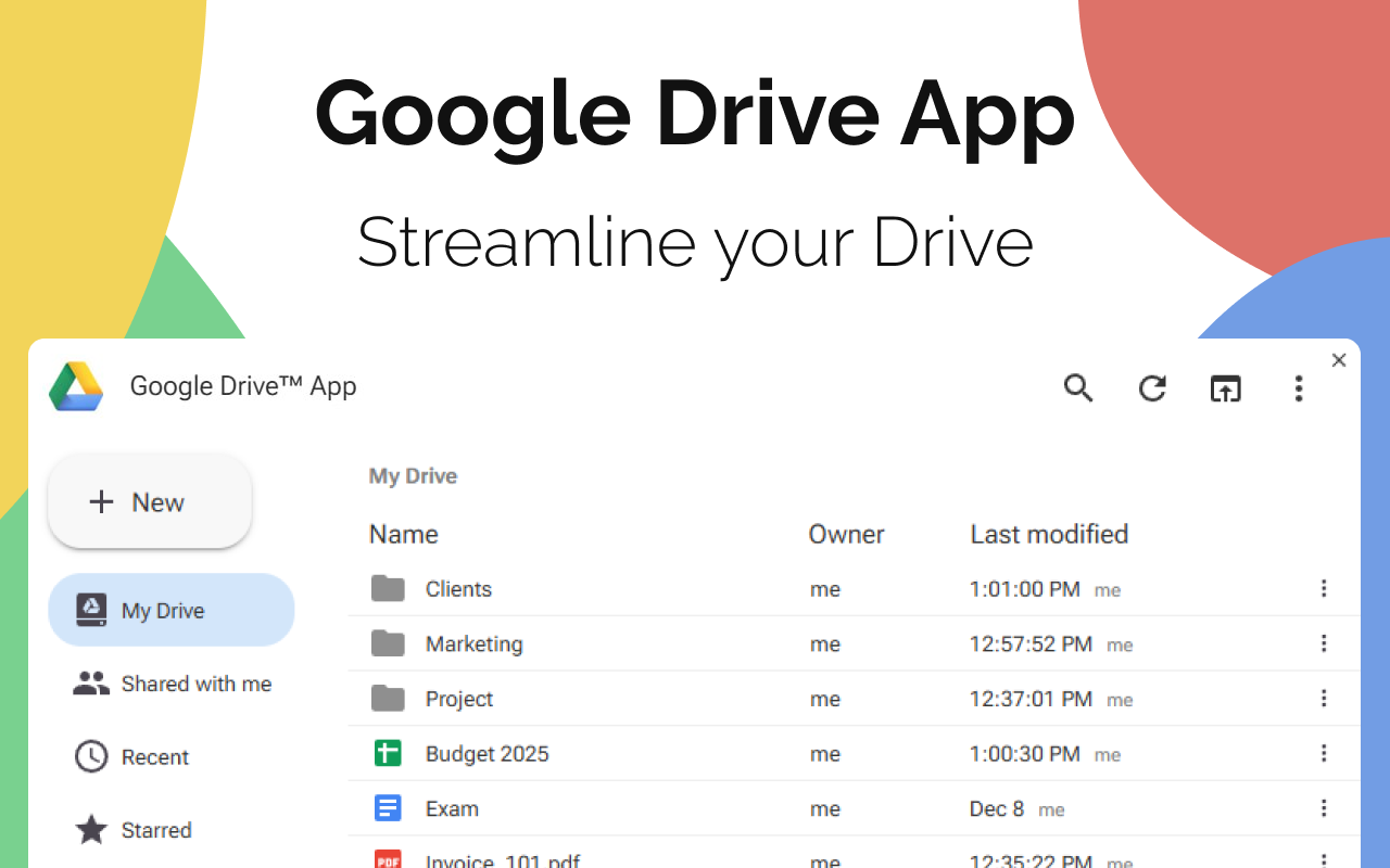 Google Drive™ 应用 - Google Drive™ App - 截图 2