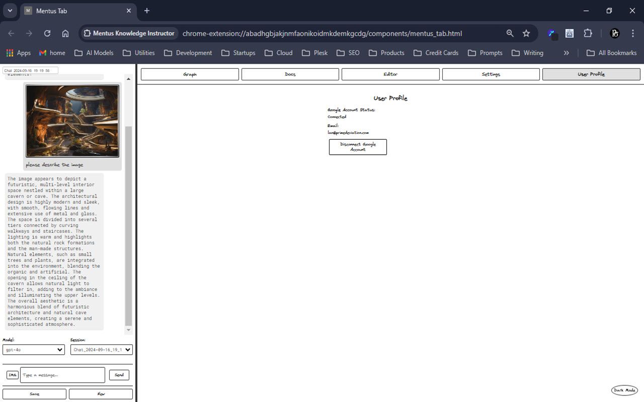 Mentus - Chat with Obsidian Notes and Google Docs - 截图 2