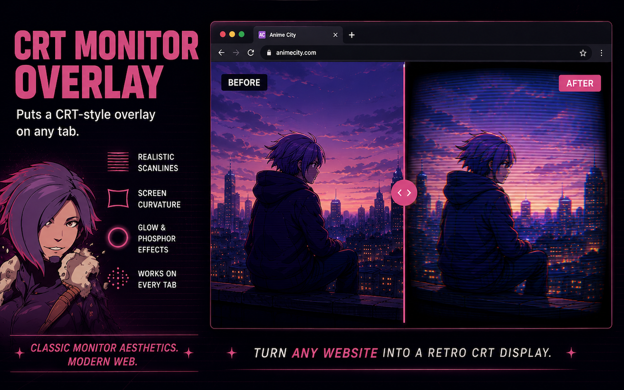 CRT Monitor Overlay - 截图 3