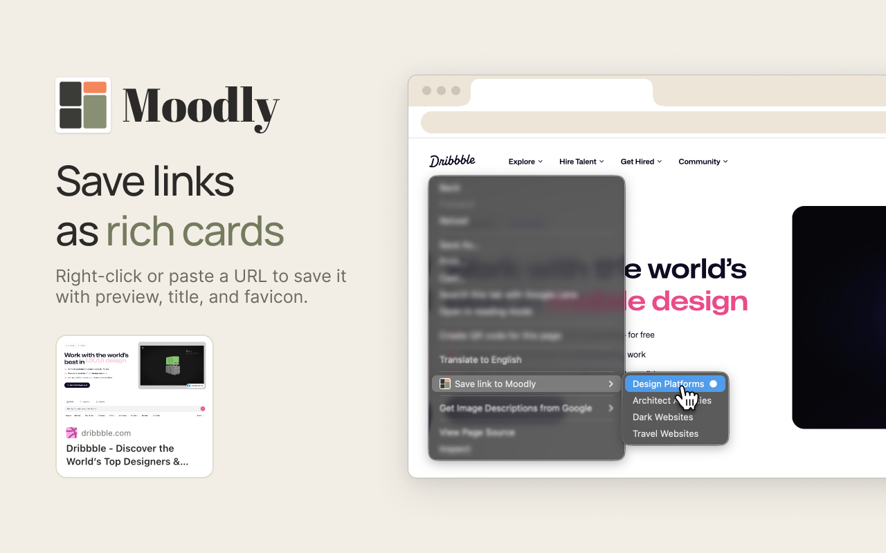 Moodly — Mood Board Maker for Figma - 截图 1