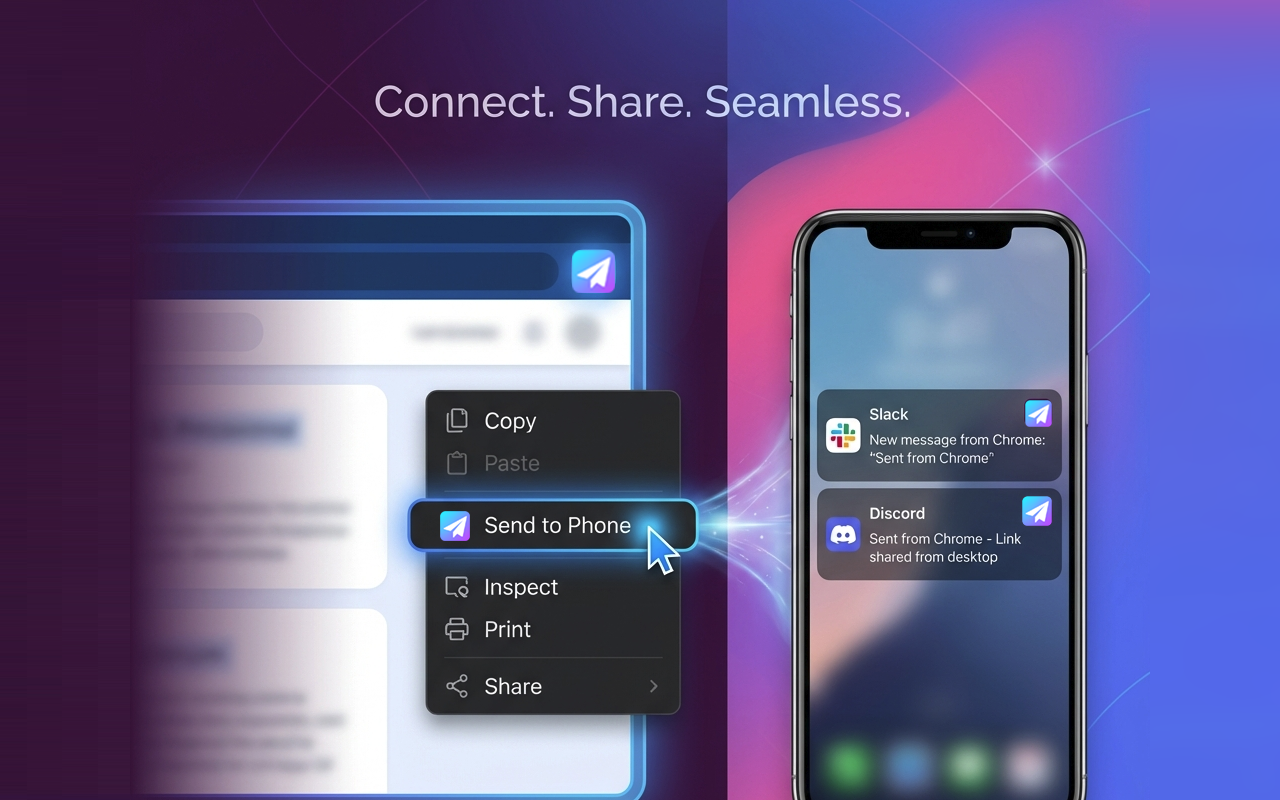 Right Click Send to Phone - 截图 1