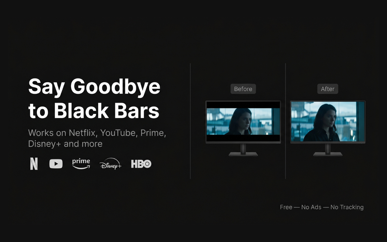 UltraWide Fill — Remove Black Bars - 截图 2