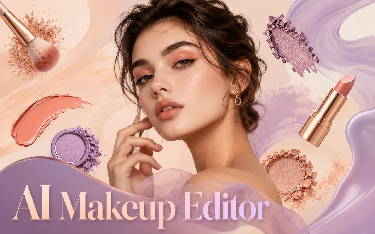 AI Makeup Editor - 虚拟试妆工具 - 截图 2