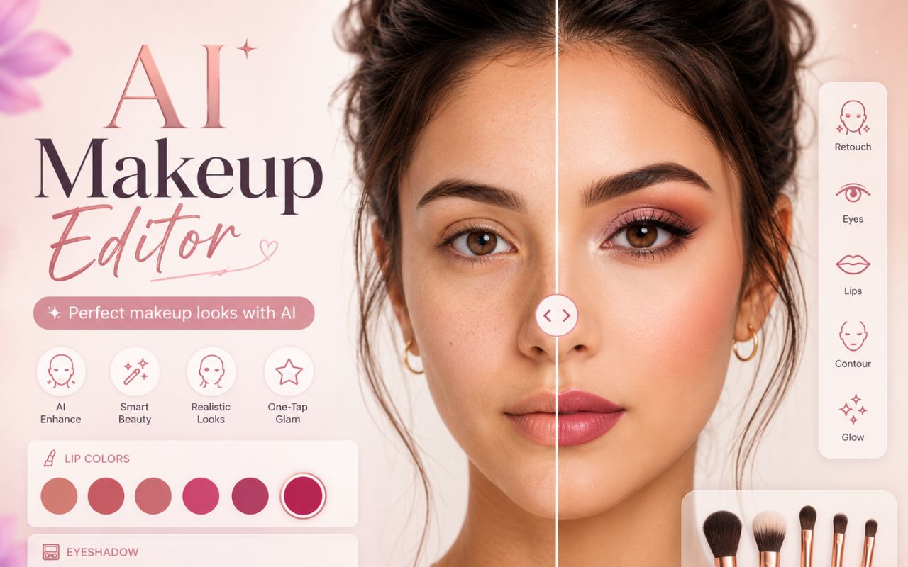 AI Makeup Editor - 虚拟试妆工具 - 截图 4